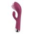 Satisfyer Spinning Rabbit 1 - vibrator s rotirajućom klitorisnom rukom (crvena) 