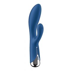   Satisfyer Spinning Rabbit 1 - vibrator s rotirajućom klitorisnom rukom (plavi)