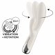 Satisfyer Spinning Rabbit 1 - vibrator s rotirajućom klitorisnom rukom (bež) 