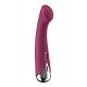 Satisfyer Spinning G-Spot 1 - vibrator za G-točku s rotirajućom glavom (crveni) 