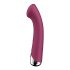 Satisfyer Spinning G-Spot 1 - vibrator za G-točku s rotirajućom glavom (crveni) 