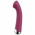 Satisfyer Spinning G-Spot 1 - vibrator za G-točku s rotirajućom glavom (crveni) 