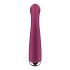 Satisfyer Spinning G-Spot 1 - vibrator za G-točku s rotirajućom glavom (crveni) 