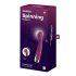 Satisfyer Spinning G-Spot 1 - vibrator za G-točku s rotirajućom glavom (crveni) 