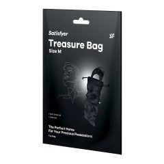  Satisfyer Treasure Bag M - torba za pohranu sex igračaka - srednja (crna)