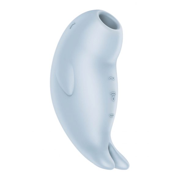 Satisfyer Seal You Soon - stimulator klitorisa na baterije, zračnim valovima (plavi) 