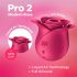 Satisfyer Pro 2 Rose Modern - stimulator klitorisa na baterije, zračnim valovima (crveni) 