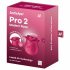 Satisfyer Pro 2 Rose Modern - stimulator klitorisa na baterije, zračnim valovima (crveni) 