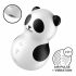 Satisfyer Pocket Panda - stimulator klitorisa s valovima zraka (crni)