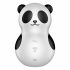 Satisfyer Pocket Panda - stimulator klitorisa s valovima zraka (crni)