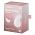 Satisfyer Dew Drop - punjivi, vodootporni vibrator za klitoris (bijeli) 