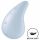 Satisfyer Dew Drop - punjivi, vodootporni vibrator za klitor (plavi) 