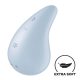 Satisfyer Dew Drop - punjivi, vodootporni vibrator za klitor (plavi) 