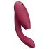 Womanizer Duo 2 - vodootporni vibrator G-točke i stimulator klitorisa (crveni) 