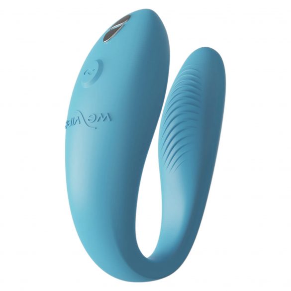 We-Vibe Sync Go - pametni, punjivi vibrator za par (tirkiz) 