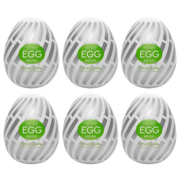 TENGA Egg Brush - masturbacijsko jaje (6 kom)