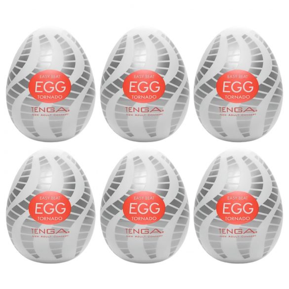 TENGA Egg Tornado - masturbacijsko jaje (6 kom)