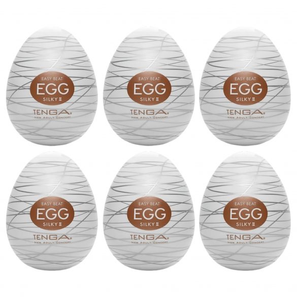 TENGA Egg Silky II - masturbacijsko jaje (6 komada)