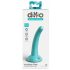 Dillio Curious Five - silikonski dildo (15cm) - tirkiz 