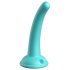 Dillio Curious Five - silikonski dildo (15cm) - tirkiz 