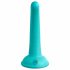 Dillio Curious Five - silikonski dildo (15cm) - tirkiz 