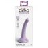 Dillio Curious Five - silikonski dildo s vakuumskim postoljem (15 cm) - ljubičasti