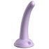 Dillio Curious Five - silikonski dildo s vakuumskim postoljem (15 cm) - ljubičasti