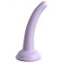 Dillio Curious Five - silikonski dildo s vakuumskim postoljem (15 cm) - ljubičasta