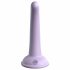 Dillio Curious Five - silikonski dildo (15cm) - ljubičast 