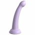 Dillio Secret Explorer - dildo s ljepljivim potplatom (17cm) - ljubičasta 