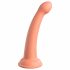 Dillio Secret Explorer - samoljepljivi dildo (17cm) - narančasta 