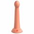 Dillio Secret Explorer - samoljepljivi dildo (17cm) - narančasta 