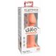 Dillio Big Hero - silikonski dildo (17cm) - narančasti 