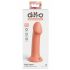 Dillio Big Hero - silikonski dildo (17cm) - narančasti 