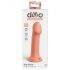 Dillio Big Hero - silikonski dildo s vakuumskim postoljem (17 cm) - narančasti