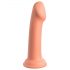 Dillio Big Hero - silikonski dildo s vakuumskim postoljem (17 cm) - narančasti