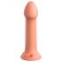 Dillio Big Hero - silikonski dildo s vakuumskim postoljem (17 cm) - narančasti