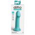 Dillio Big Hero - silikonski dildo s ljepljivim potplatom (17cm) - tirkiz 