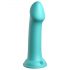 Dillio Big Hero - dildo s vakumskim postoljem (17cm) - tirkizna