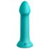 Dillio Big Hero - silikonski dildo s ljepljivim potplatom (17cm) - tirkiz 