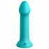 Dillio Big Hero - silikonski dildo s ljepljivim potplatom (17cm) - tirkiz 