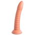 Dillio Wild Thing - užljebljeni dildo (19 cm) - narančasta 