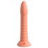 Dillio Wild Thing - dildo s baršunastim usisnim postoljem (19 cm) - narančasta