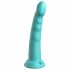 Dillio Slim Seven - stimulirajući dildo (20cm) - tirkiz 