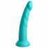 Dillio Slim Seven - stimulirajući dildo (20cm) - tirkiz 