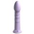 Dillio Super Eight - silikonski dildo s ljepljivim potplatom (21cm) - ljubičasti 