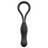 Black Velvet Perfect Fit - dildo bez naramenica (crni) 