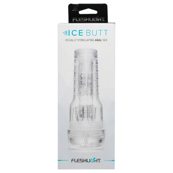 Fleshlight Ice Butt - umjetna stražnjica masturbator (prozirna)