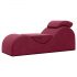 Liberator Esse Lounger - prilagodljiv ljubavni sofa - 3 dijela (crvena)