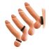 You2Toys 4u1 - set prstenova za penis i testise - 2 dijela (prirodno-crni) 